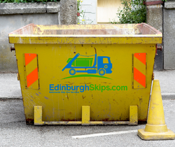 Do you need a 4 yard skip delivery in Edinburgh? click here for 4yd skip prices and book skips online